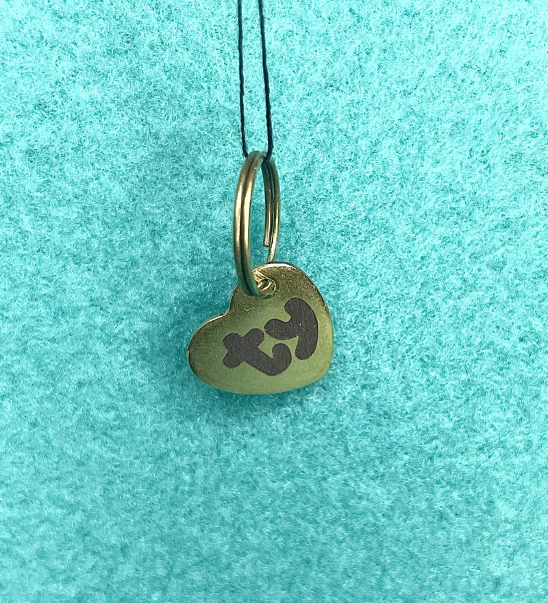 Load image into Gallery viewer, Engraved Dog Tags - Heart - Ashurst Equestrian &amp; Country
