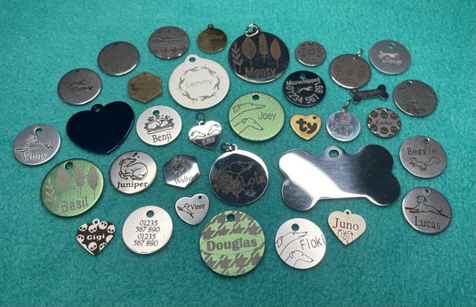 Engraved Dog Tags - Hexagonal - Ashurst Equestrian & Country
