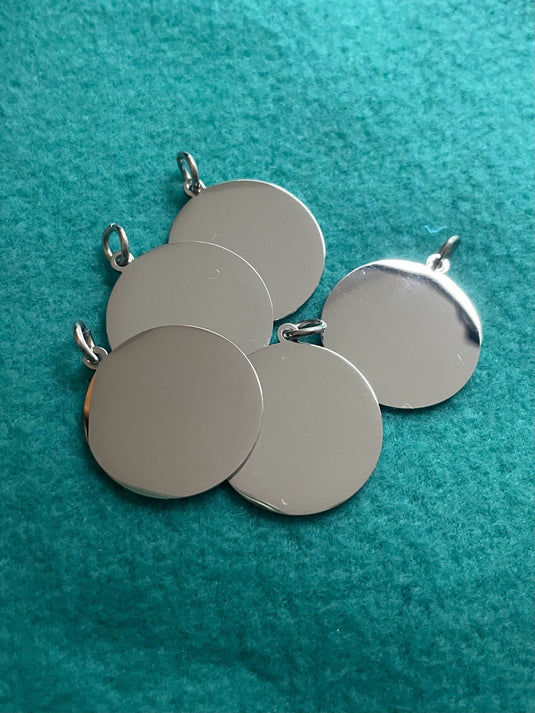 Engraved Dog Tags - Round - Ashurst Equestrian & Country