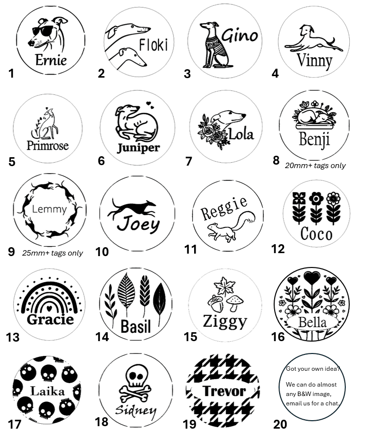 Load image into Gallery viewer, Engraved Dog Tags - Round - Ashurst Equestrian &amp; Country
