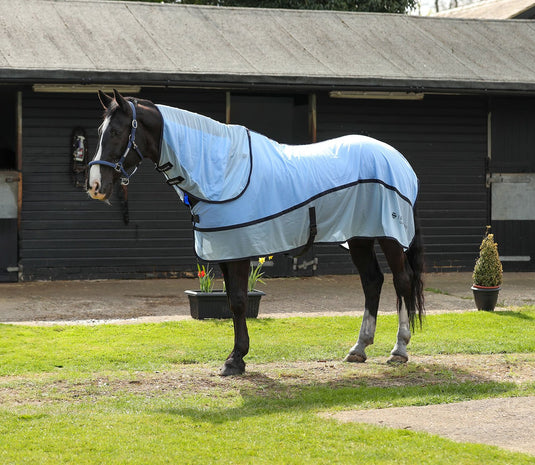 Equilibrium Quick Chill Cool Rug Detachable Neck Light Blue - Ashurst Equestrian & Country