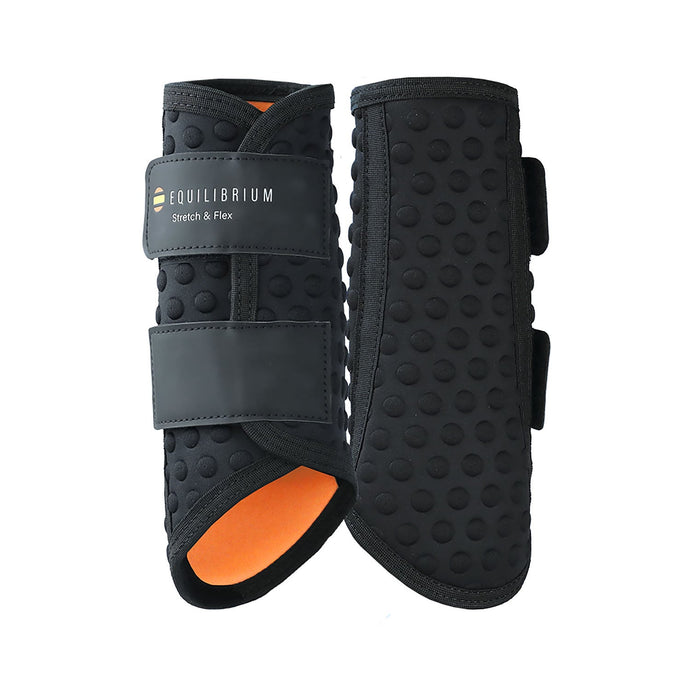 Equilibrium Stretch & Flex Flatwork Wraps Black - Ashurst Equestrian & Country
