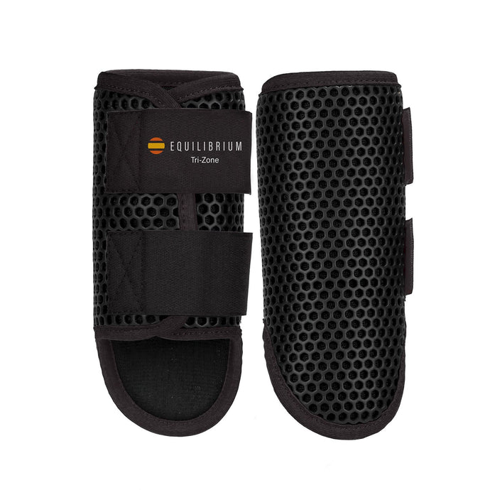 Equilibrium Tri Zone Brushing Boots Black - Ashurst Equestrian & Country