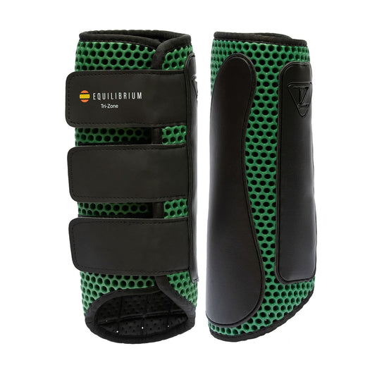 Equilibrium Tri Zone Impact Sports Boots Hunter Green Hind - Ashurst Equestrian & Country