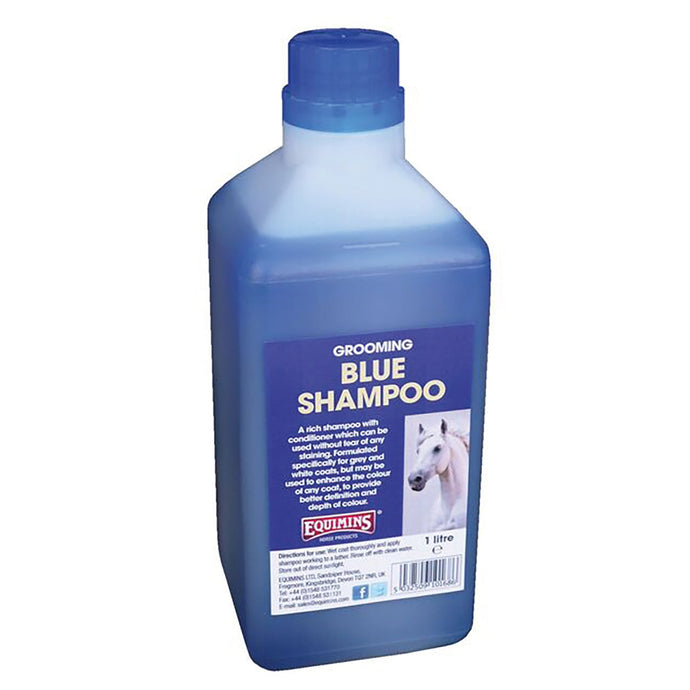 Equimins Blue Shampoo For Greys - Ashurst Equestrian & Country