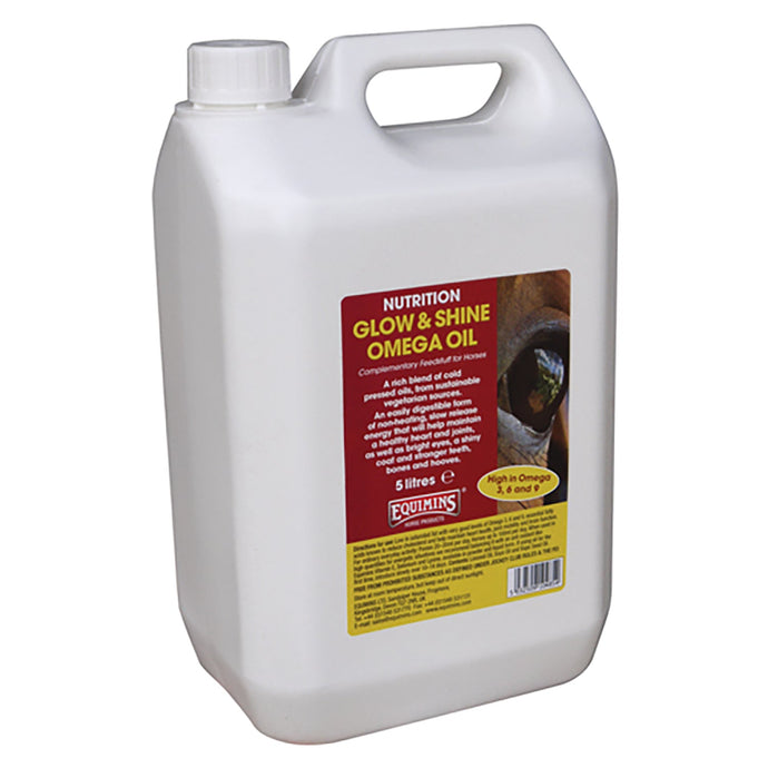 Equimins Glow & Shine Omega Oil - Ashurst Equestrian & Country