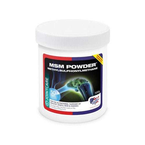 Equine America MSM Powder 500g **BBD 12/2023** - Ashurst Equestrian & Country