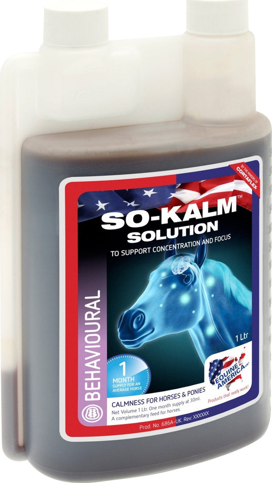Equine America So Kalm Solution 1 Litre - Ashurst Equestrian & Country