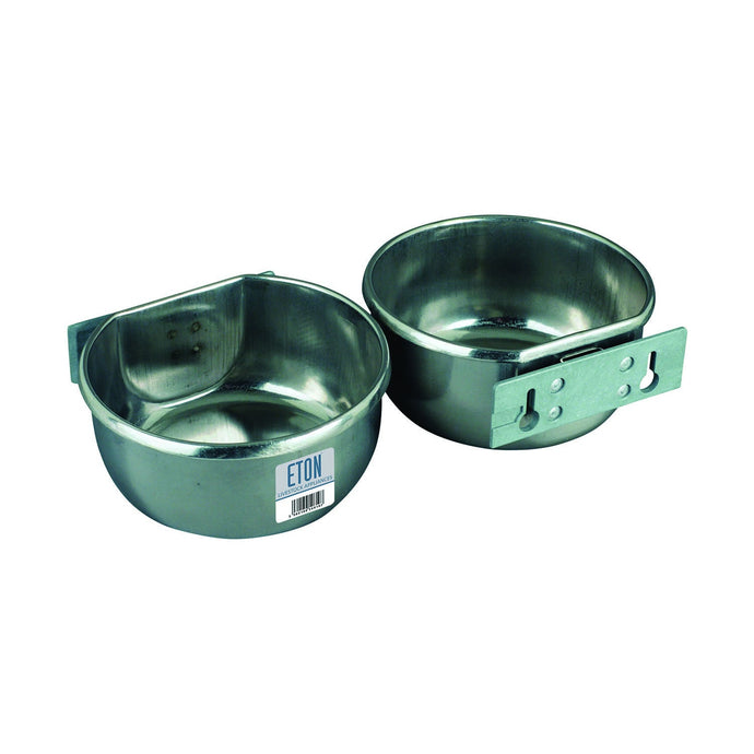 Eton Stainless Steel D Cup C/W Bolt On Mounting Plate Kit - Ashurst Equestrian & Country