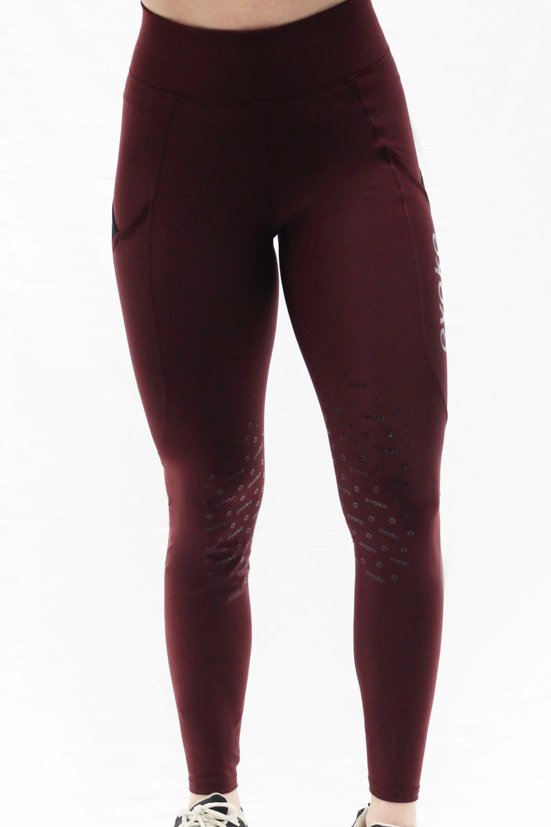 Load image into Gallery viewer, Evoke Performance Riding Leggings - Knee Grip - Ashurst Equestrian &amp; Country
