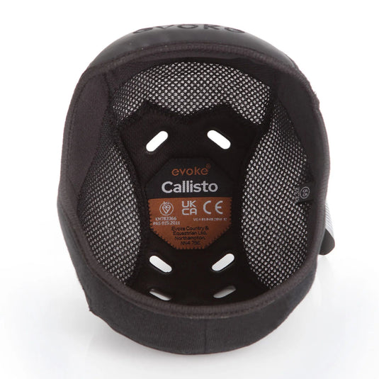 Evoke Removeable Crown Padded Helmet Liner - Ashurst Equestrian & Country