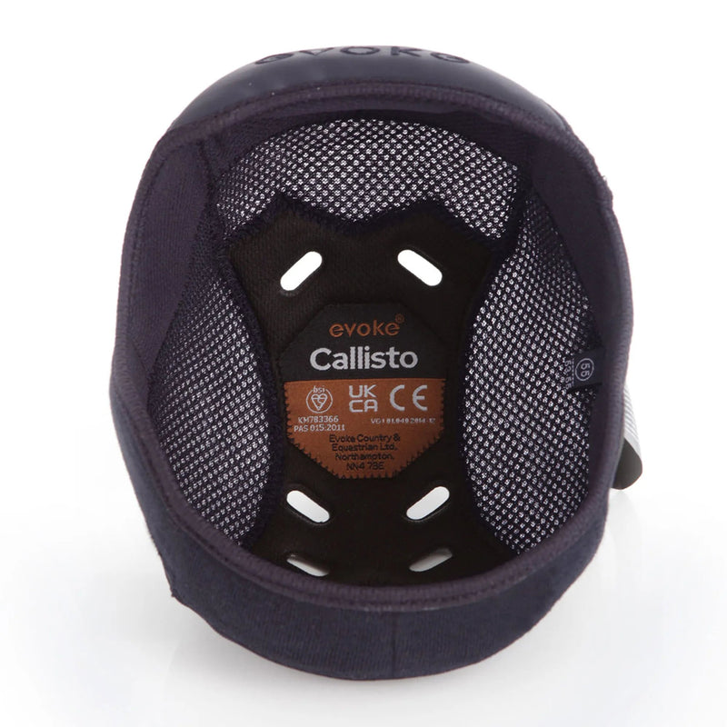 Load image into Gallery viewer, Evoke Removeable Crown Padded Helmet Liner - Ashurst Equestrian &amp; Country
