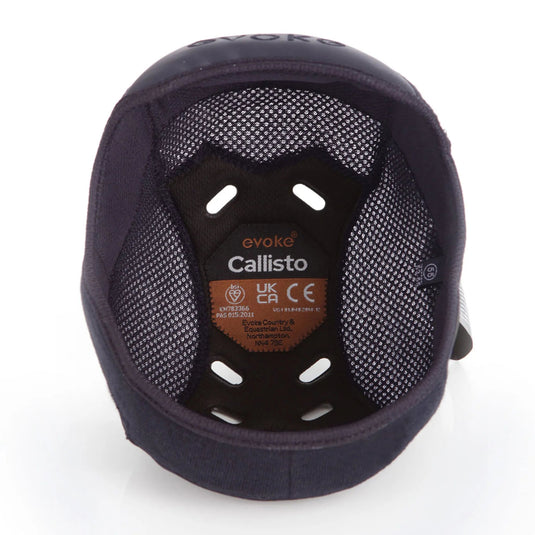 Evoke Removeable Crown Padded Helmet Liner - Ashurst Equestrian & Country