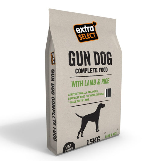 Extra Select Complete Gundog Lamb and Rice Dry Food 15kg - Ashurst Equestrian & Country