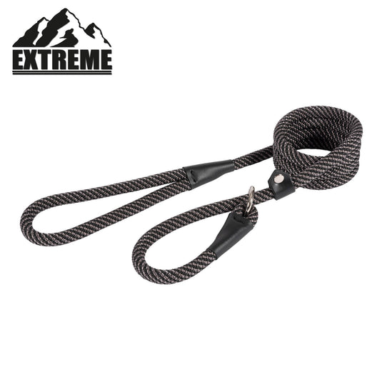 Extreme Mountain Rope Slip Lead - Red or Black - Ashurst Equestrian & Country