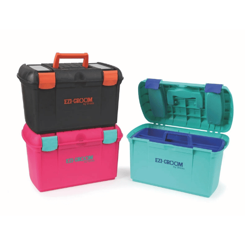 Load image into Gallery viewer, EZI - GROOM Two Tone Tack Box - One Size - Ashurst Equestrian &amp; Country
