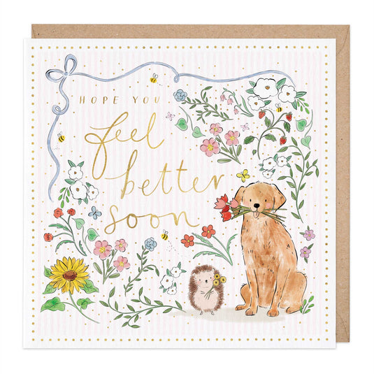 F107 - Feel Better Retriever Card - Ashurst Equestrian & Country