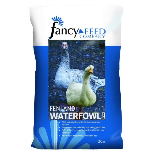 Fancy Feeds Waterfowl Pellets 20kg - Ashurst Equestrian & Country