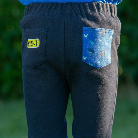 Farm Collection Tots Jodhpurs By Little Knight Navy/Cob Blue - Ashurst Equestrian & Country