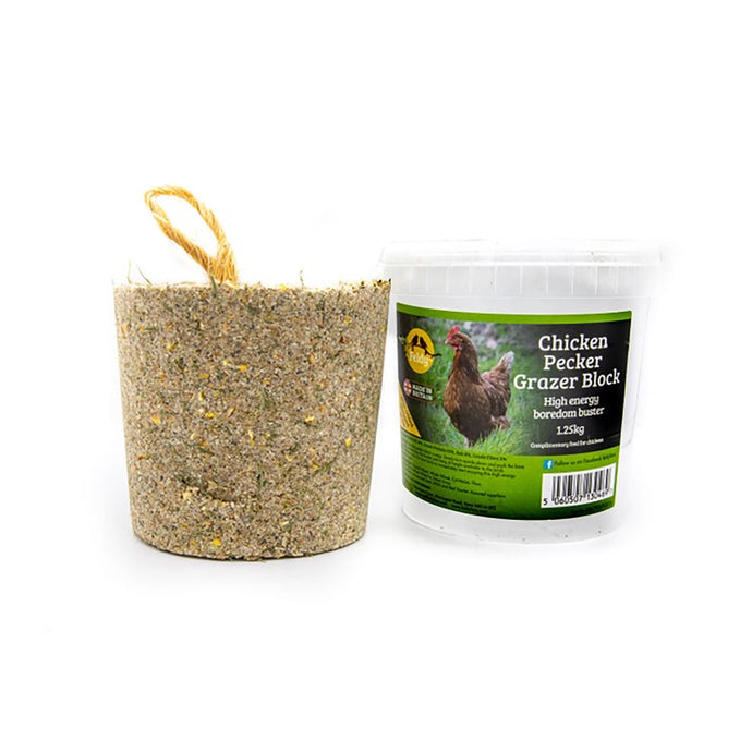 Feldy Chicken Pecker Grazer Block - Ashurst Equestrian & Country