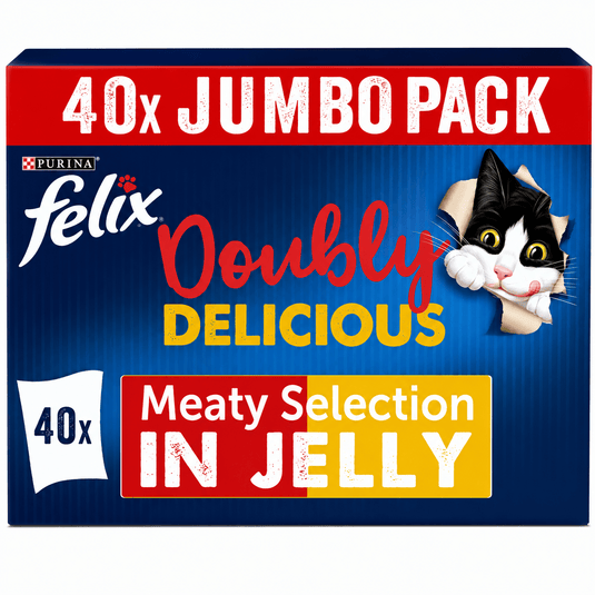 Felix As Good As It Looks Doubly Delicious Meat Selection 40 x 85g - Ashurst Equestrian & Country