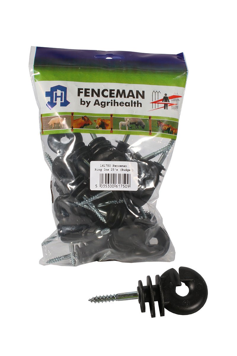 Load image into Gallery viewer, Fenceman Insulator Ring Screw On (Pack of 25) - Ashurst Equestrian &amp; Country
