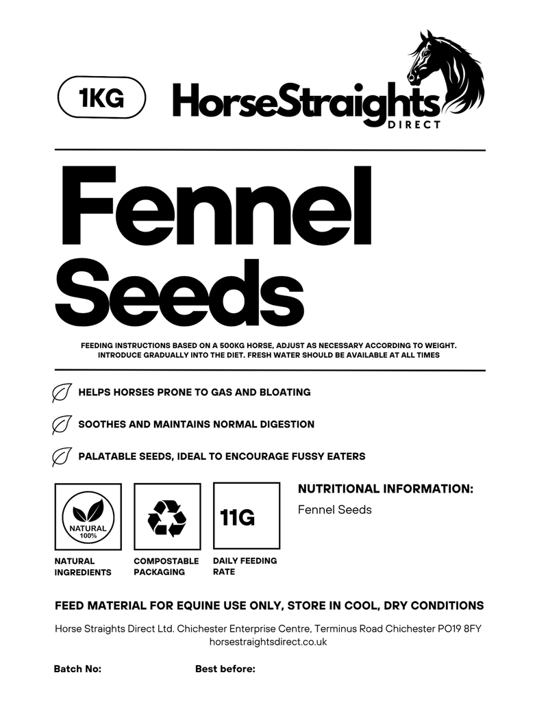 Load image into Gallery viewer, Fennel Seeds - Ashurst Equestrian &amp; Country
