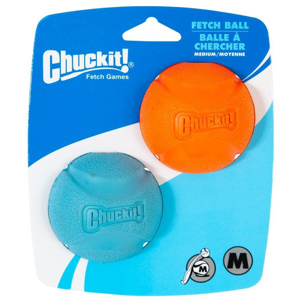Load image into Gallery viewer, Chuckit! Fetch Ball 2 Pack Medium 6.5cm
