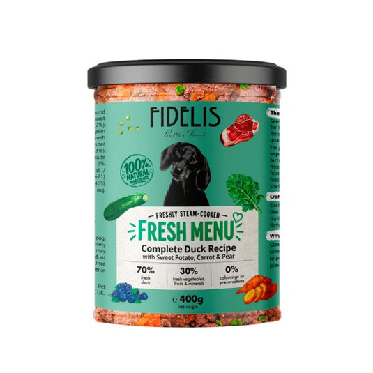 Fidelis Duck Fresh Menu Complete 400g