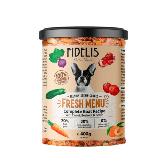 Fidelis Goat Fresh Menu Complete 400g