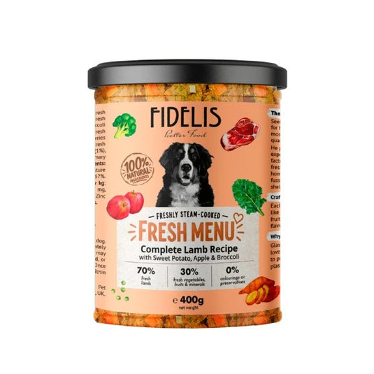 Fidelis Lamb Fresh Menu Complete 400g