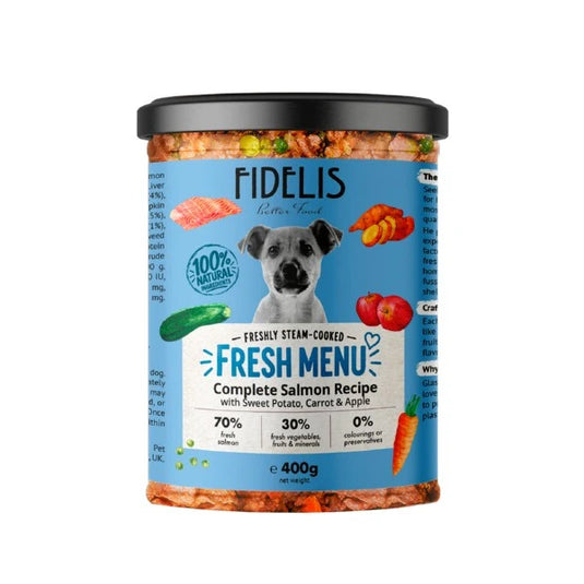 Fidelis Salmon Fresh Menu Complete 400g
