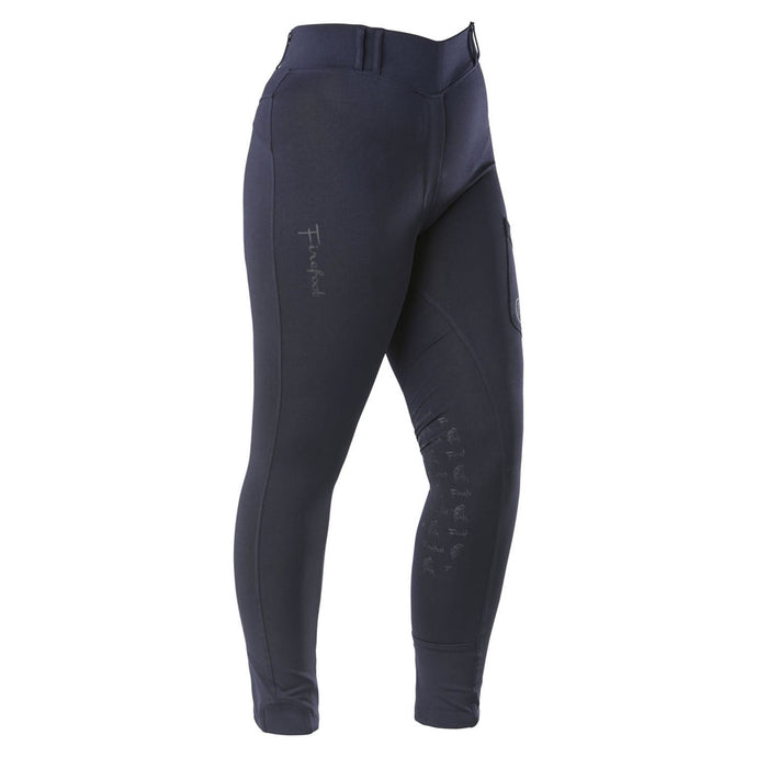 Firefoot Bankfield Basic Breeches Ladies Plain Navy - Ashurst Equestrian & Country