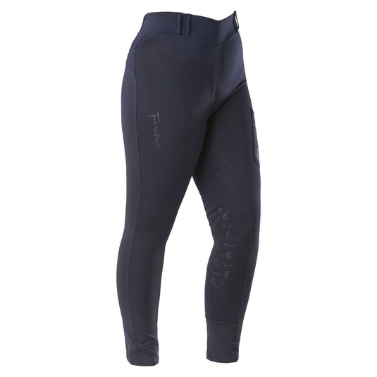 Firefoot Bankfield Basic Breeches Ladies Plain Navy - Ashurst Equestrian & Country