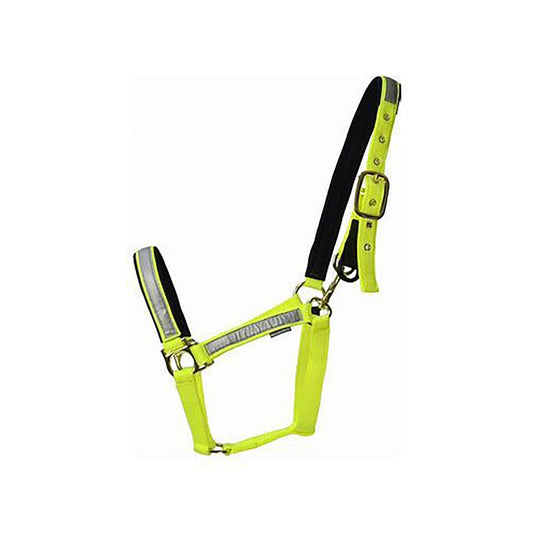 Firefoot Field Safe Adjustable Headcollar Fluorescent Yellow - Ashurst Equestrian & Country