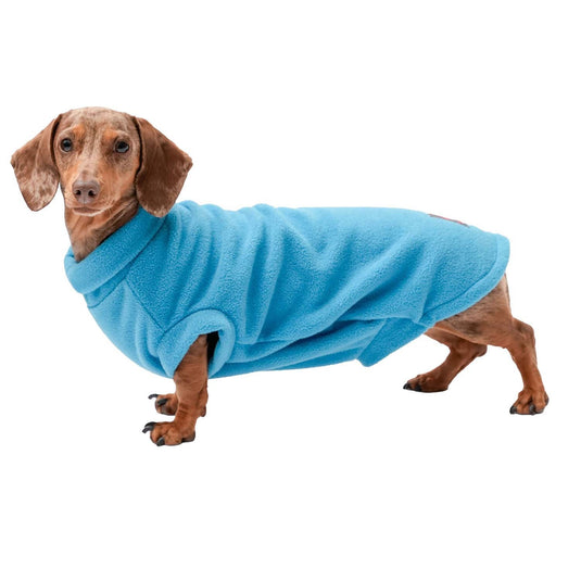 Firefoot Fleece Dachshund Jumper Blue - Ashurst Equestrian & Country