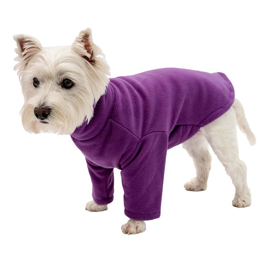Firefoot Fleece Dog Jumper Purple - Ashurst Equestrian & Country