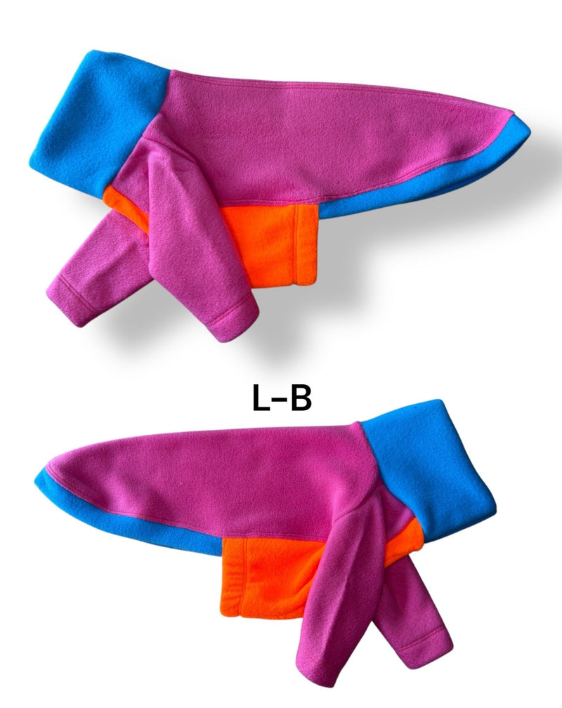 Load image into Gallery viewer, Fleece Jumper - Neon Colourblock - Ashurst Equestrian &amp; Country

