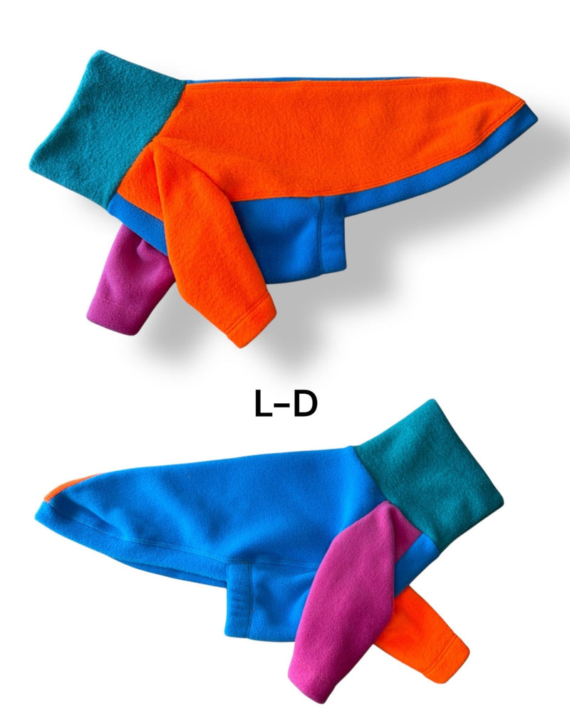 Load image into Gallery viewer, Fleece Jumper - Neon Colourblock - Ashurst Equestrian &amp; Country
