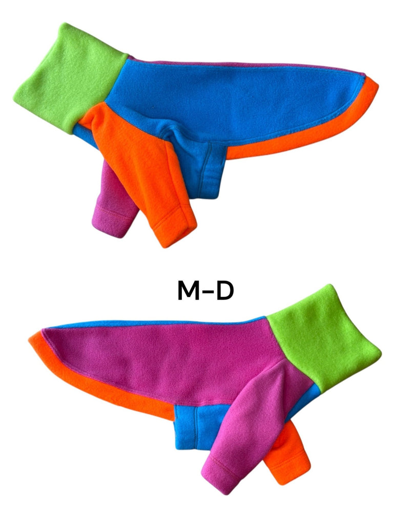 Load image into Gallery viewer, Fleece Jumper - Neon Colourblock - Ashurst Equestrian &amp; Country
