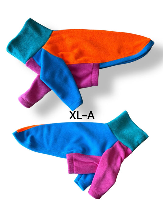 Fleece Jumper - Neon Colourblock - Ashurst Equestrian & Country