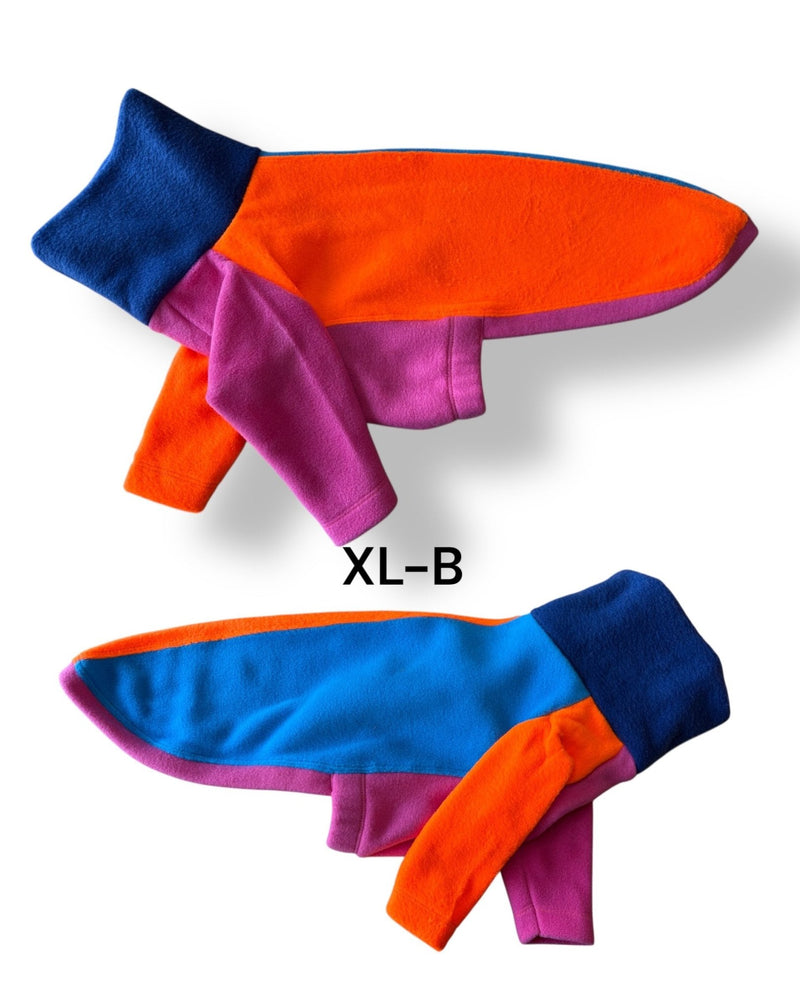 Load image into Gallery viewer, Fleece Jumper - Neon Colourblock - Ashurst Equestrian &amp; Country
