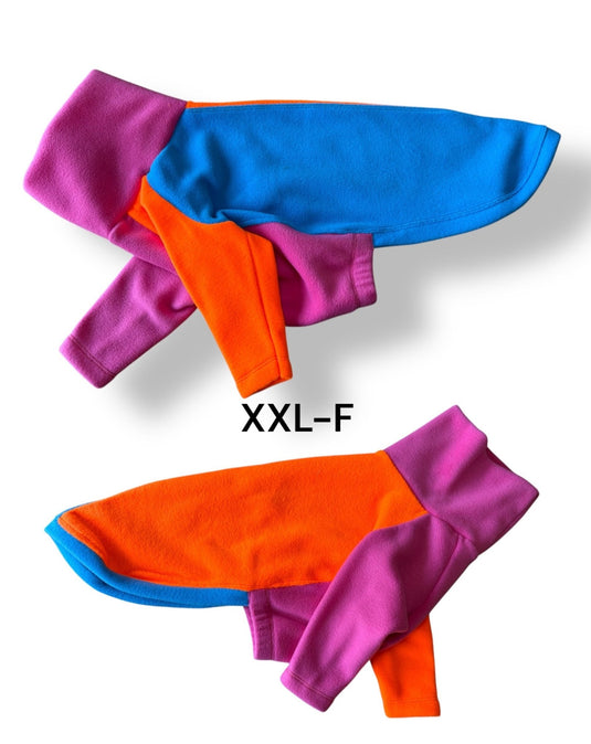 Fleece Jumper - Neon Colourblock - Ashurst Equestrian & Country