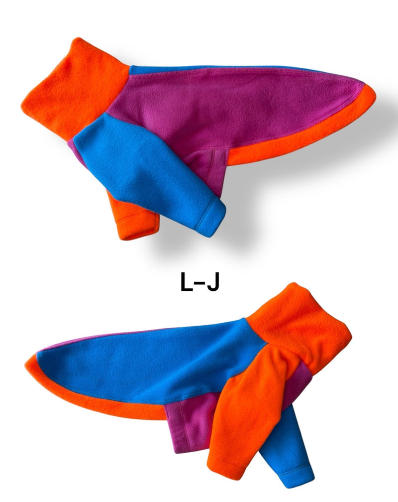 Load image into Gallery viewer, Fleece Jumper - Neon Colourblock - Ashurst Equestrian &amp; Country
