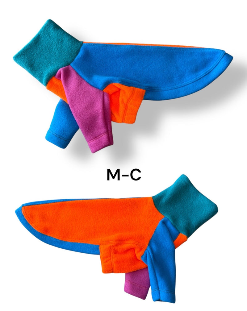 Load image into Gallery viewer, Fleece Jumper - Neon Colourblock - Ashurst Equestrian &amp; Country
