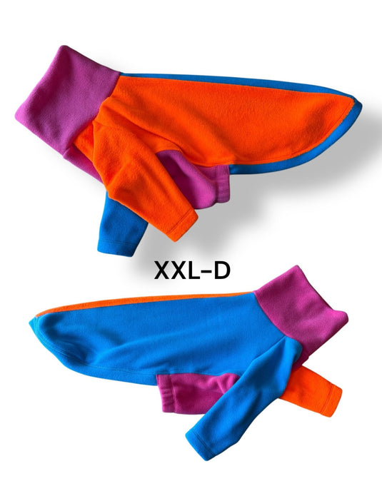 Fleece Jumper - Neon Colourblock - Ashurst Equestrian & Country
