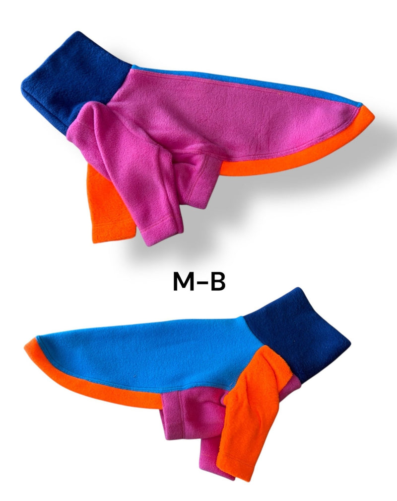 Load image into Gallery viewer, Fleece Jumper - Neon Colourblock - Ashurst Equestrian &amp; Country
