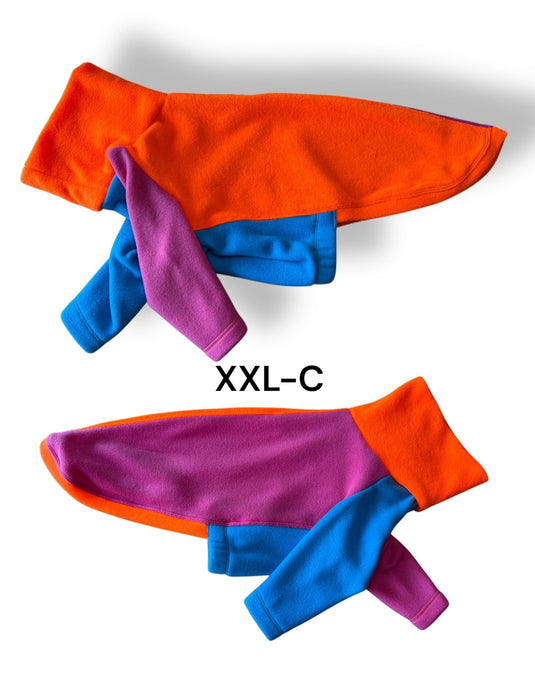 Fleece Jumper - Neon Colourblock - Ashurst Equestrian & Country