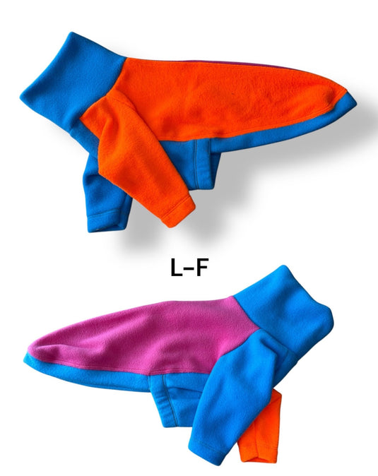Fleece Jumper - Neon Colourblock - Ashurst Equestrian & Country