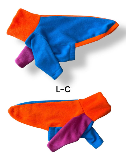 Fleece Jumper - Neon Colourblock - Ashurst Equestrian & Country